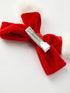 pre-order-winter-christmas-fur-ball-bow-hair-clip - Sophia's Style-4